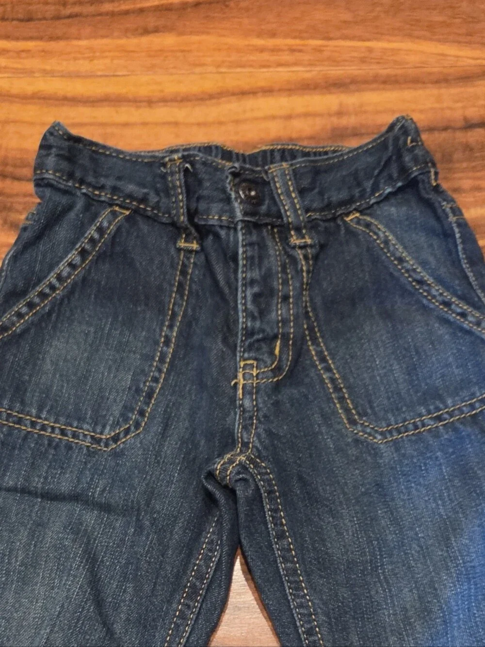 Gymboree NWT/EUC 18-24 Red/Blue Plaid Button Down Shirt, Jeans & Airplane Shoes